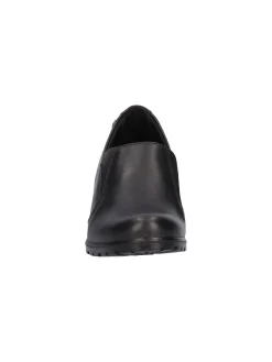 Mocassino tacco largo Enval Soft da donna nero