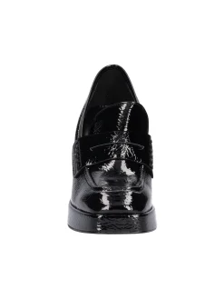 Mocassino tacco largo Liviana da donna nero