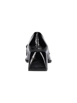 Mocassino tacco largo Liviana da donna nero
