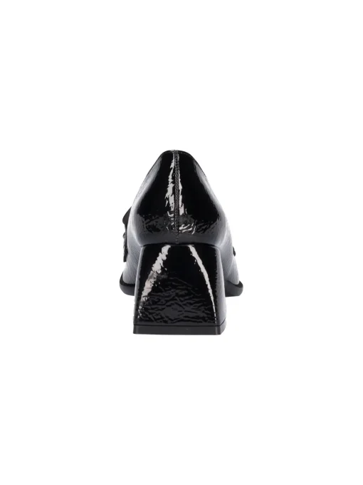 Mocassino tacco largo Liviana da donna nero