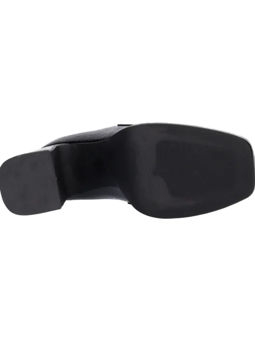 Mocassino tacco largo Liviana da donna nero