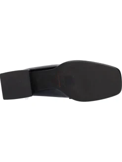 Mocassino tacco largo Liviana da donna nero