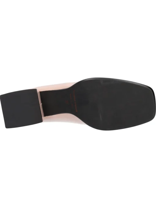 Mocassino tacco largo Liviana da donna nude