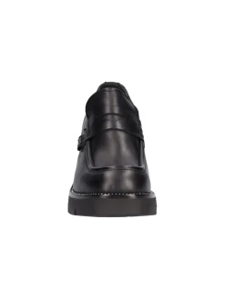Mocassino tacco largo Nero Giardini da donna nero