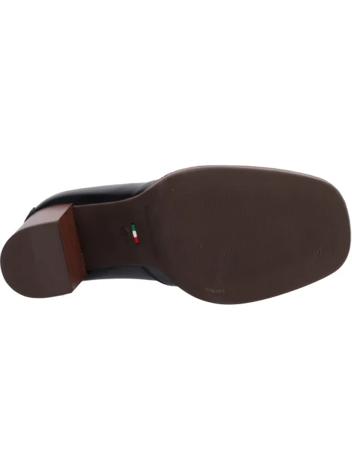 Mocassino tacco largo Nero Giardini da donna nero