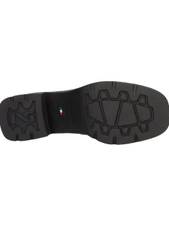 Mocassino tacco largo Nero Giardini da donna nero
