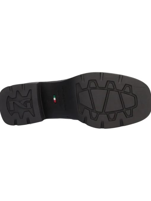 Mocassino tacco largo Nero Giardini da donna nero