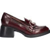 Mocassino tacco largo Wonders da donna bordeaux