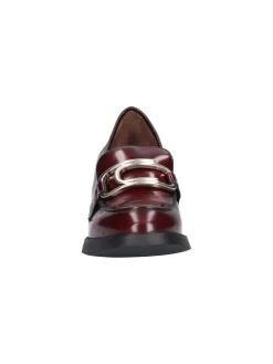 Mocassino tacco largo Wonders da donna bordeaux