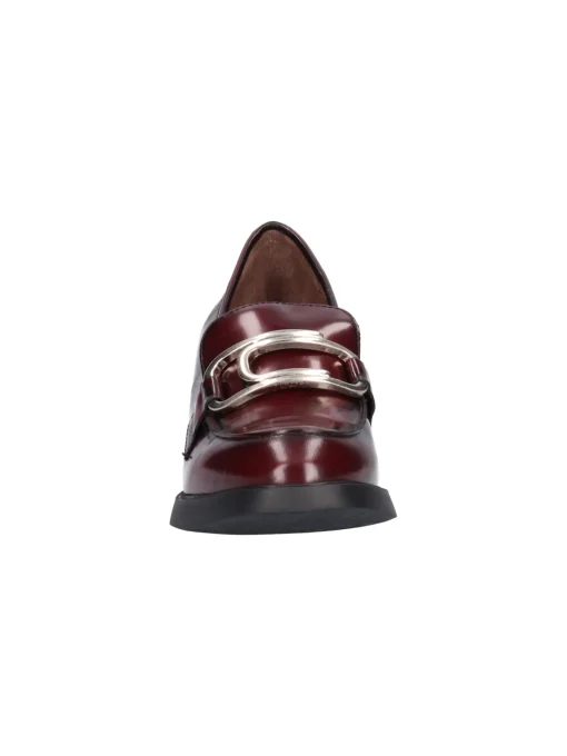Mocassino tacco largo Wonders da donna bordeaux