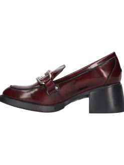 Mocassino tacco largo Wonders da donna bordeaux