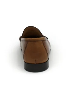 Mocassino uomo Mercanti Fiorentini in pelle color cuoio
