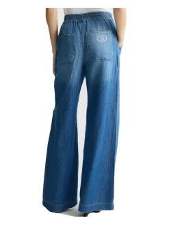 Pantalone flare Liu Jo da donna blu denim