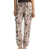 Pantalone jogging Liu Jo da donna a fantasia animalier