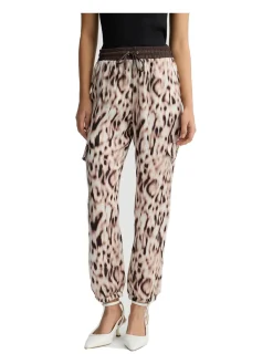 Pantalone jogging Liu Jo da donna a fantasia animalier