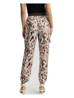 Pantalone jogging Liu Jo da donna a fantasia animalier