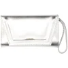 Pochette elegante Albano da donna argento