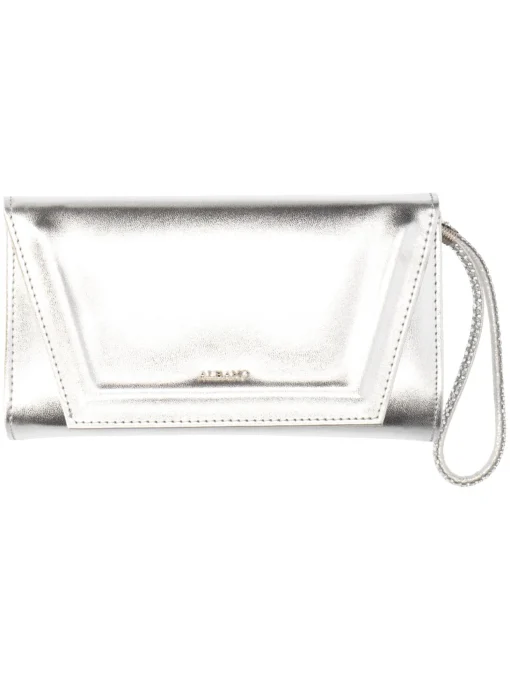 Pochette elegante Albano da donna argento