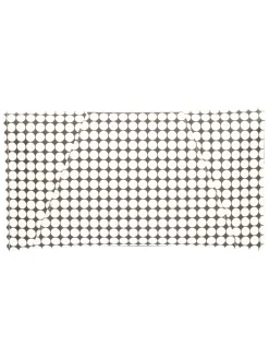 Pochette elegante Albano da donna a pois neri e bianchi