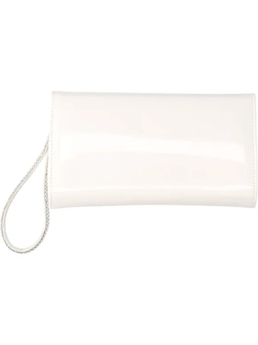 Pochette elegante Albano da donna bianca