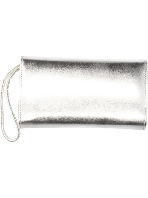 Pochette elegante Albano da donna argento