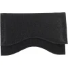 Pochette elegante Melluso da donna nera glitter