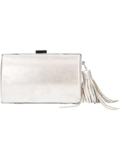 Pochette elegante Menbur da donna argento