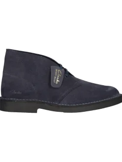 Polacchina Clarks Desert Boot Evo da uomo blu