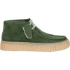 Polacchina Clarks Torhill da uomo verde