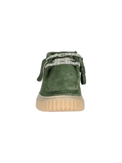Polacchina Clarks Torhill da uomo verde