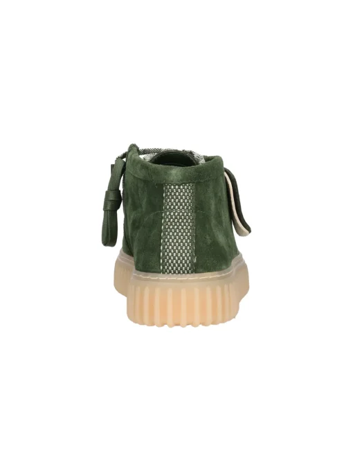 Polacchina Clarks Torhill da uomo verde