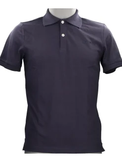 Polo a maniche corte Geox da uomo blu