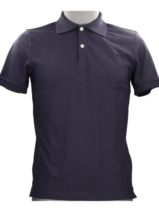Polo a maniche corte Geox da uomo blu