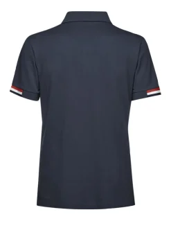 Polo a maniche corte Geox Piquet da uomo blu