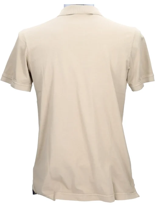Polo a maniche corte Geox Jersey da uomo beige