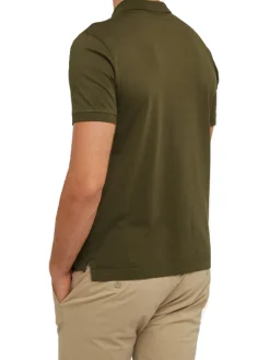 Polo a maniche corte Geox Jersey da uomo verde