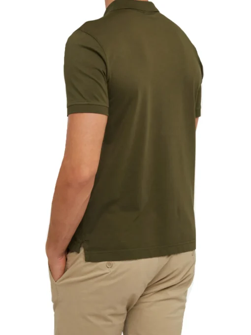 Polo a maniche corte Geox Jersey da uomo verde