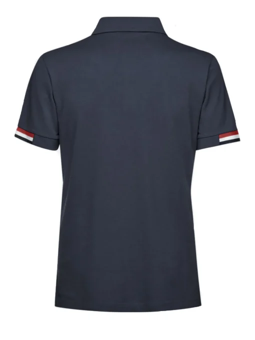 Polo a maniche corte Geox Piquet da uomo blu