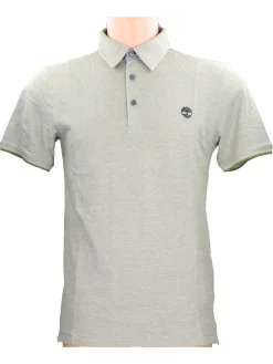 Polo a maniche corte Timberland da uomo verde