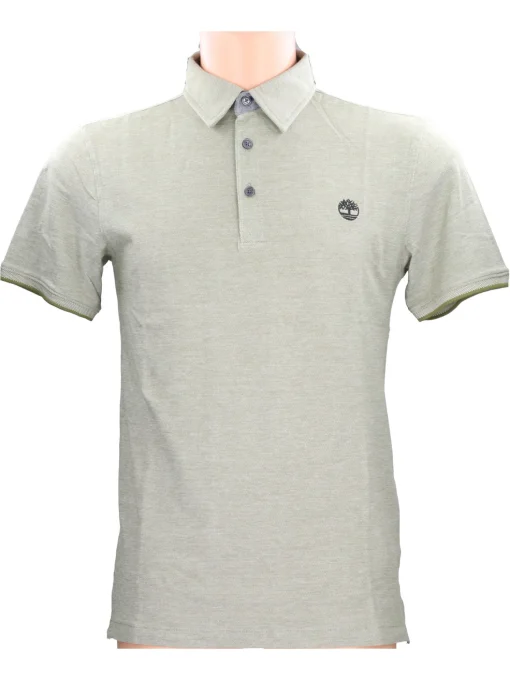 Polo a maniche corte Timberland da uomo verde