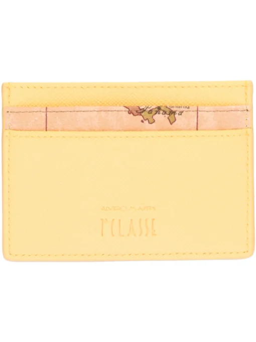 Portacarte Alviero Martini 1a Classe da donna giallo