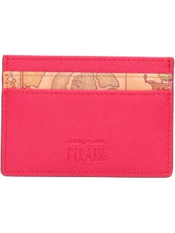 Portacarte Alviero Martini 1a Classe da donna rosso fragola