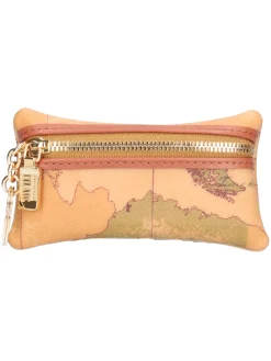 Portachiavi Alviero Martini 1a Classe unisex cuoio