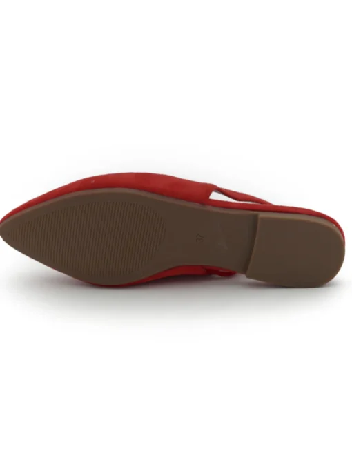 Sabot Kharisma donna rosso con laccio alla schiava