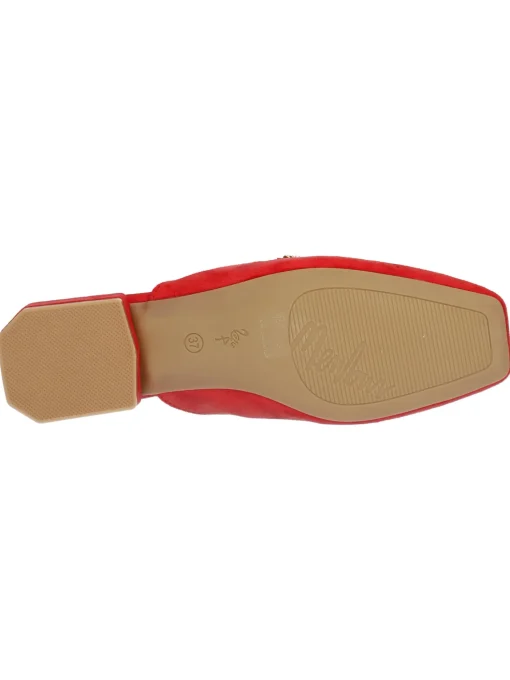 Sabot Menbur da donna rosso