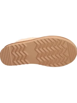 Sabot platform No Panic da donna cuoio
