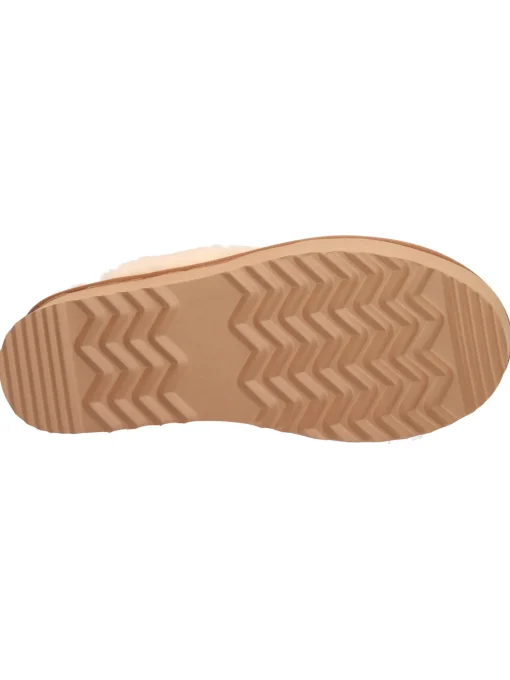 Sabot platform No Panic da donna cuoio