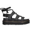 Sandalo alla schiava Dr Martens Nartilla Hydro da donna nero