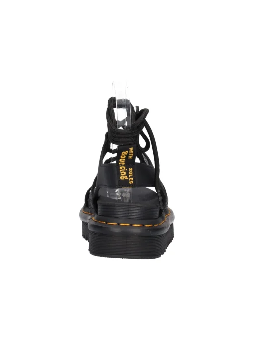 Sandalo alla schiava Dr Martens Nartilla Hydro da donna nero