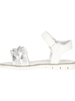Sandalo Asso da bambina bianco